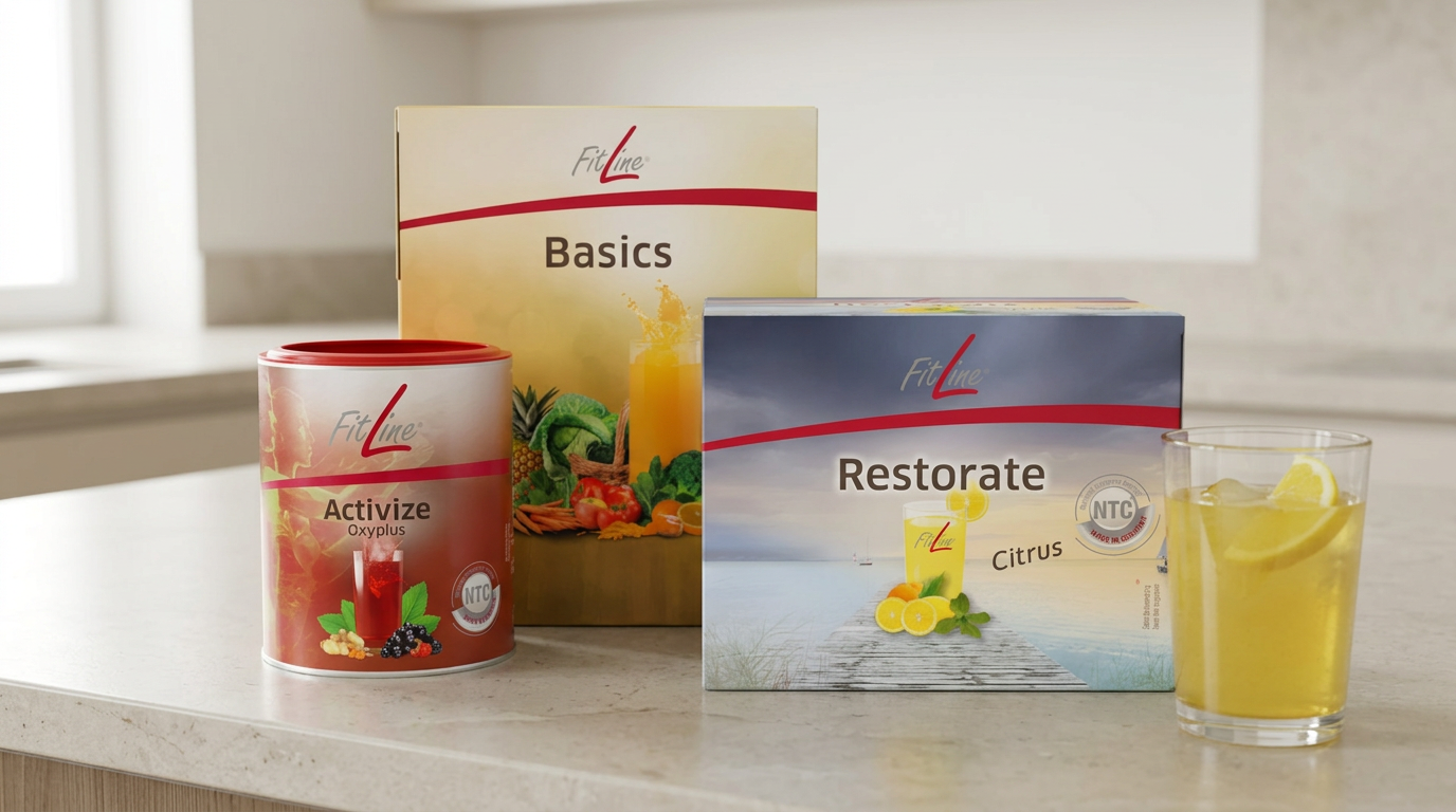 FitLine basic set: Basics, Activize Oxyplus and Restorate
